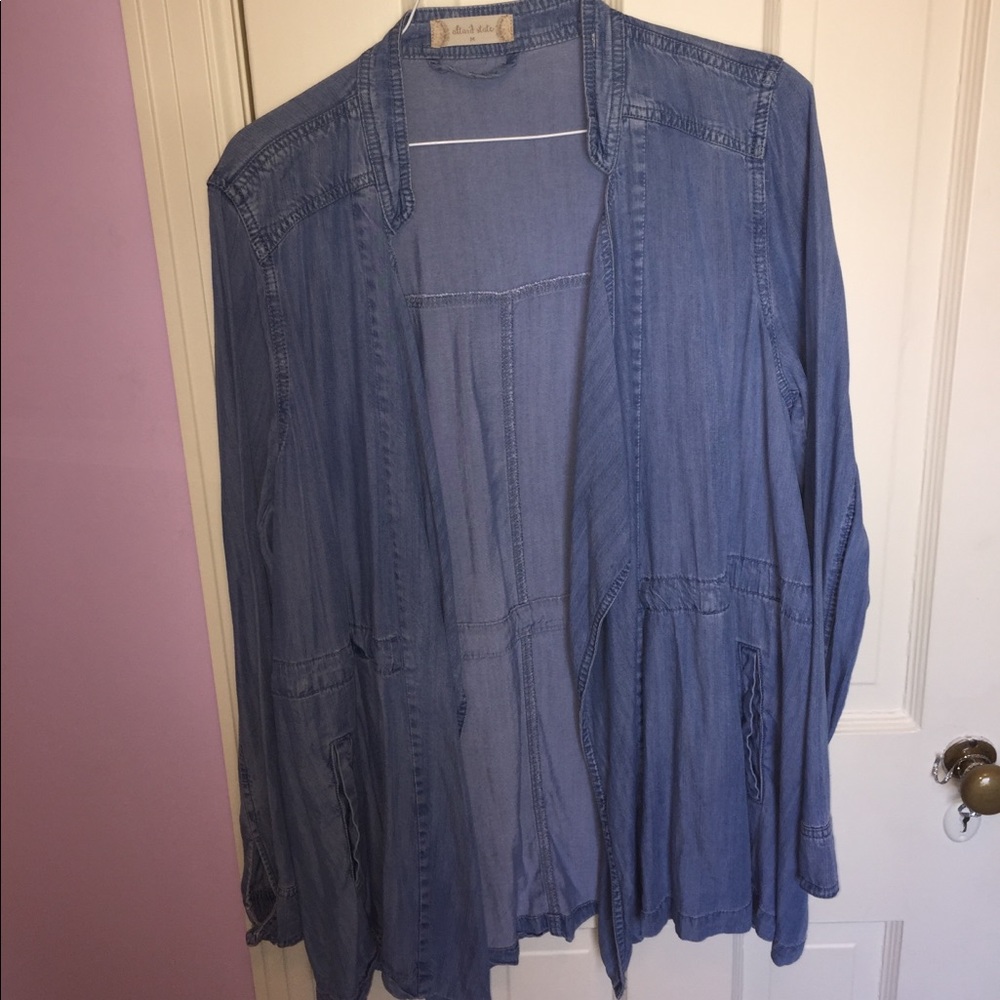 Jean Flowy Jacket